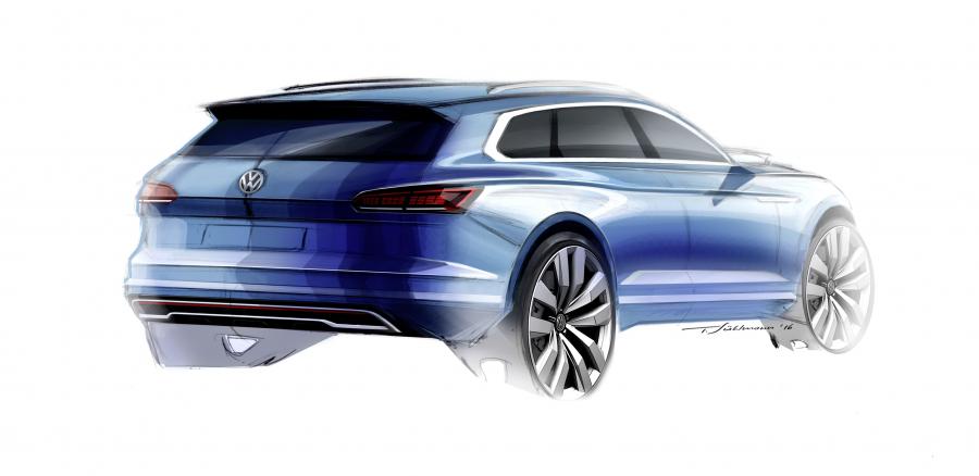  Volkswagen T-Prime Concept GTE 2016 года  (фото 41 из 59)